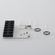 Authentic ThunderHead Creations Blaze Bridge with Sliding Boro Tank for BB / Billet / Boro Box Mod - Translucent, Single Glass