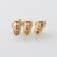 Authentic ThunderHead Creations Blaze Bridge with Sliding Boro Tank for BB / Billet / Boro Box Mod - Gold, Single Glass