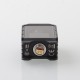 Authentic ThunderHead Creations Blaze Bridge with Sliding Boro Tank for BB / Billet / Boro Box Mod - Matte Black, Dual Glasses