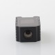 Authentic ThunderHead Creations Blaze Bridge with Sliding Boro Tank for BB / Billet / Boro Box Mod - Matte Black, Dual Glasses