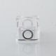 Authentic ThunderHead Creations Blaze Sliding Empty Boro Tank for BB / Billet / Boro Box Mod - Translucent, Single Glass