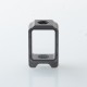 Authentic ThunderHead Creations Blaze Sliding Empty Boro Tank for BB / Billet / Boro Box Mod - Gun Metal, Dual Glasses
