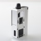Authentic ThunderHead Creations Blaze DNA80C AIO Boro Box Mod - Silver Black, VW 1~80W, Evolv DNA80C Chip