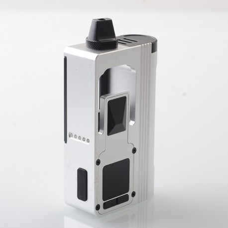 Authentic ThunderHead Creations Blaze DNA80C AIO Boro Box Mod - Silver Black, VW 1~80W, Evolv DNA80C Chip