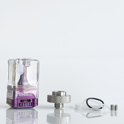 Rekavape 909 DotRBA Style RBA Tank for dotMod dotAIO V1 / V2 Pod - Purple