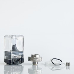 Rekavape 909 DotRBA Style RBA Tank for dotMod dotAIO V1 / V2 Pod - Black