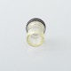 Monarchy Tapered Style 510 Drip Tip - Translucent Light Yellow, Acrylic