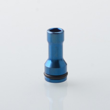Mission XV Style RDL 510 Drip Tip for RDA / RTA / RDTA Atomizer - Blue, Stainless Steel