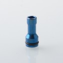 Mission XV Style RDL 510 Drip Tip for RDA / RTA / RDTA Atomizer - Blue, Stainless Steel