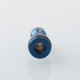 Mission XV Style RDL 510 Drip Tip for RDA / RTA / RDTA Atomizer - Blue, Stainless Steel