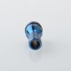 Mission XV Style RDL 510 Drip Tip for RDA / RTA / RDTA Atomizer - Blue, Stainless Steel