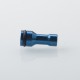 Mission XV Style RDL 510 Drip Tip for RDA / RTA / RDTA Atomizer - Blue, Stainless Steel