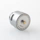 Authentic CM Vapes Viking RDA Rebuildable Dripping Atomizer - Grey, BF Pin, 30mm