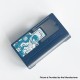 Astro Rockets Le edition Style DNA60 60W Boro Box Mod - Black + Blue, Aluminum Alloy, VW 1~60W, 1 x 18650, Evolv DNA60