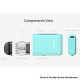 [Ships from Bonded Warehouse] Authentic Aspire Minican 4 Plus Pod System Kit - Yellow, 1000mAh, 3ml, 0.8ohm