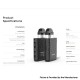 [Ships from Bonded Warehouse] Authentic Aspire Minican 4 Plus Pod System Kit - Yellow, 1000mAh, 3ml, 0.8ohm