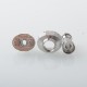 Rekavape VWM Dope R Style RBA Bridge for BB - Silver, 10 PCS Air Pin 0.9 / 1.2 / 1.5 / 1.8 / 2.1 / 2.4 / 2.7 / 3.0 / 3.4 / 3.8mm