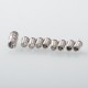 Rekavape VWM Dope R Style RBA Bridge for BB - Silver, 10 PCS Air Pin 0.9 / 1.2 / 1.5 / 1.8 / 2.1 / 2.4 / 2.7 / 3.0 / 3.4 / 3.8mm