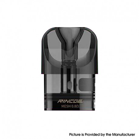 [Ships from Bonded Warehouse] Authentic Rincoe Manto Nano Pod Cartridge for Manto Nano Pro / P1 / A1 / Z1 Kit - 0.8ohm (3 PCS)