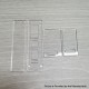 Authentic MK MODS Panel Plate Set for dotMod dotAIO X Essential & Pro AIO Kit - Translucent, Acrylic