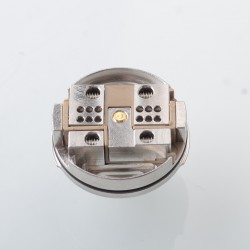 Authentic Steam Crave Aromamizer Ragnar RDTA Replacement Series Deck - Silver, Stainless Steel