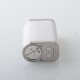 Penon V3 III Style DNA60W VW Box Mod - White, SS + POM, VW 1~60W, 1 x 18650, Evolv DNA60 Chip