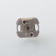 Wick'D XO Style RBA Bridge for BB / Billet / Boro Mod - Silver, 5 PCS Air Pin 1.0 / 2.5 / 3.0 / 3.5 / 4.0mm