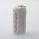Rekavape Stratum V6S Style DNA 60W VW Box Mod - Matte White, SS + POM, 1~60W, 1 x 18650, Evolv DNA60C Chipset