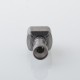 Rekavape Wick'D XO Style RBA Bridge for BB / Billet / Boro Mod - Gun Metal, 5 PCS Air Pin 1.0 / 2.5 / 3.0 / 3.5 / 4.0mm