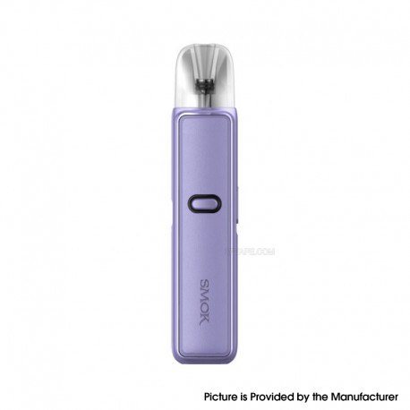 [Ships from Bonded Warehouse] Authentic SMOK Solus GT Pod System Kit - Pale Purple, 700mAh, 2ml, 0.6ohm / 0.8ohm