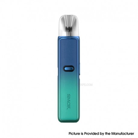 [Ships from Bonded Warehouse] Authentic SMOK Solus GT Pod System Kit - Cyan Blue, 700mAh, 2ml, 0.6ohm / 0.8ohm