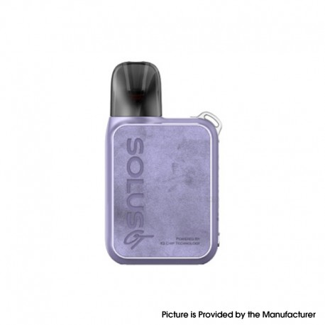 [Ships from Bonded Warehouse] Authentic SMOK Solus GT Box Pod System Kit - Pale Purple, 1000mAh, 2ml, 0.6ohm / 0.8ohm