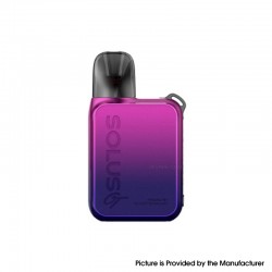 [Ships from Bonded Warehouse] Authentic SMOK Solus GT Box Pod System Kit - Purple Pink, 1000mAh, 2ml, 0.6ohm / 0.8ohm