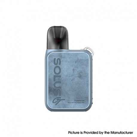 [Ships from Bonded Warehouse] Authentic SMOK Solus GT Box Pod System Kit - Blue Haze, 1000mAh, 2ml, 0.6ohm / 0.8ohm