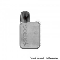 [Ships from Bonded Warehouse] Authentic SMOK Solus GT Box Pod System Kit - Silver Grey, 1000mAh, 2ml, 0.6ohm / 0.8ohm