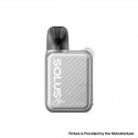 [Ships from Bonded Warehouse] Authentic SMOK Solus GT Box Pod System Kit - Silver Carbon Fiber, 1000mAh, 2ml, 0.6ohm / 0.8ohm