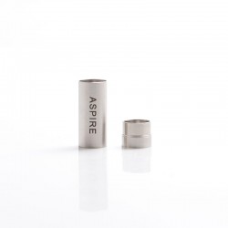 SXK Replacement Aspire Nautilus Coil Adapter for SXK BB / Billet Style Box Mod Kit - Silver, 316SS, 29mm Height, 10mm Diameter