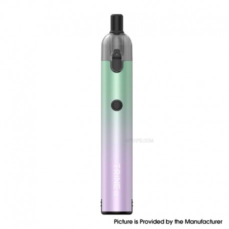 [Ships from Bonded Warehouse] Authentic Innokin Trine Q Battery Replaceable Pod System - Green Purple, 1050mAh, 3ml, 0.6 /0.8ohm