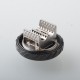 Authentic ThunderHead Creations & Mike Vapes Blaze MAX RTA Rebuildable Tank Atomizer - Gun Metal, 5.5ml / 7ml, 30mm Diameter