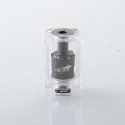 MISSION KB2 Style RBA Tank Full Kit for DotAIO V1 / V2 - Black, Air Pins 1.0, 1.2, 2.0, 2.5, 3.0, 3.5, 4.3mm, 3.8ml