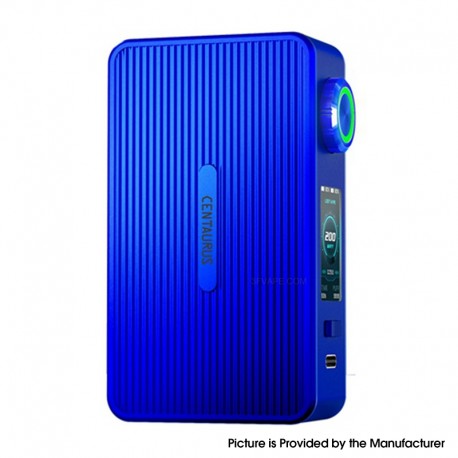 [Ships from Bonded Warehouse] Authentic Lost Vape Centaurus M200 Box Mod - Cobalt Blue, VW 5~200W, 2 x 18650