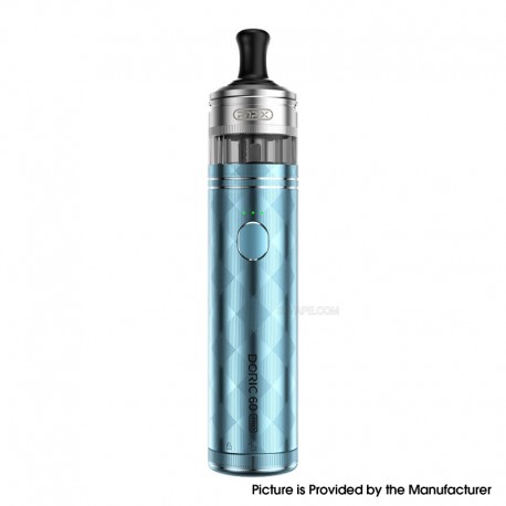 [Ships from Bonded Warehouse] Authentic VOOPOO Doric 60 Pro Pod Kit - Snow Blue, 2500mAh, 5ml, 0.3ohm / 0.6ohm