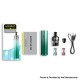 [Ships from Bonded Warehouse] Authentic VOOPOO Doric 60 Pro Pod Kit - Astral Silve, 2500mAh, 5ml, 0.3ohm / 0.6ohm