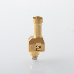 Rekavape Psychomod Xcentred Style RBA Bridge for Billet / BB / Boro Mod - Gold, 316SS, 5 PCS Air Pin 1.5 / 2.0 / 3.0 / 3.5 / 4mm