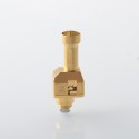 Rekavape Psychomod Xcentred Style RBA Bridge for Billet / BB / Boro Mod - Gold, 316SS, 5 PCS Air Pin 1.5 / 2.0 / 3.0 / 3.5 / 4mm