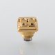 Rekavape Psychomod Xcentred Style RBA Bridge for Billet / BB / Boro Mod - Gold, 316SS, 5 PCS Air Pin 1.5 / 2.0 / 3.0 / 3.5 / 4mm