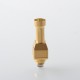 Rekavape Psychomod Xcentred Style RBA Bridge for Billet / BB / Boro Mod - Gold, 316SS, 5 PCS Air Pin 1.5 / 2.0 / 3.0 / 3.5 / 4mm