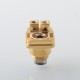 Rekavape Psychomod Xcentred Style RBA Bridge for Billet / BB / Boro Mod - Gold, 316SS, 5 PCS Air Pin 1.5 / 2.0 / 3.0 / 3.5 / 4mm