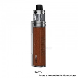 [Ships from Bonded Warehouse] Authentic Voopoo Drag X2 80W Box Mod Kit with PnP X Cartridge DTL - Retro, 5~80W, 5ml, 0.3ohm