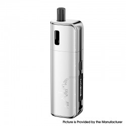 [Ships from Bonded Warehouse] Authentic GeekVape Soul AIO Pod System Kit - Versailles Silver, 1500mAh, 4ml, 0.6ohm / 1.0ohm